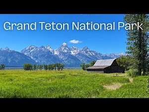 Grand Teton Loop Scenic Drive | Stunning 4K Journey Through Wyoming’s Best Views