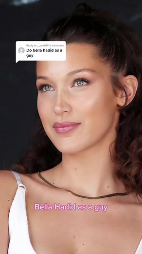 Bella Hadid Male Transformation Challenge