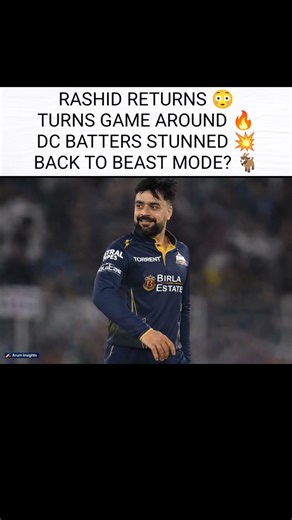 Rashid Khan Back 😳 Turns Game Around 🔥 #shorts