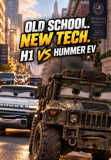 1985 AM General M998 HMMWV vs 2025 GMC HUMMER EV Pickup 3X