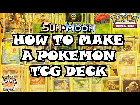 How To Make A Competitive Pokemon TCG Deck - Standard Format (PRC-SM)