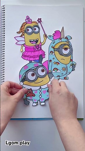 🌈diy sticker🌈 minions 미니언즈 #sticker
