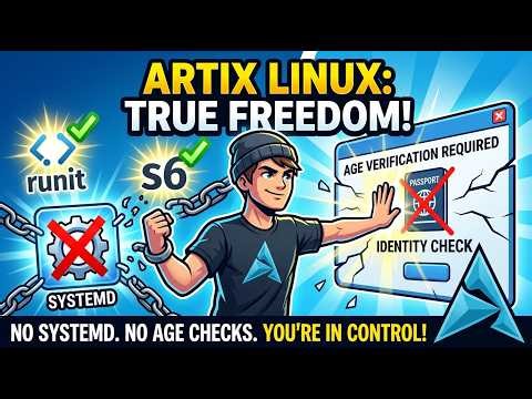 How to Get the Arch Experience WITHOUT Systemd & Age IDs (Artix Linux)