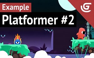 GDevelop 官方实例- 平台跳跃（2）