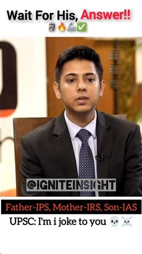 confidence level📈FAMILY background🦾🗿|akshathjain #upsc#ias #upscmotivation #iasinterview #upsctopper