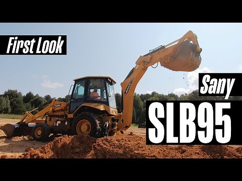 Sany's First Backhoe, the SLB95, is Everything You Need, Nothing You Don't