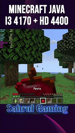I Tested Minecraft Java on i3 4170 Intel HD 4400 Here's What Happened