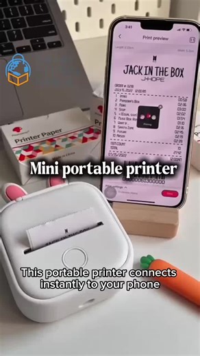 🖨️✨ Print anywhere — anytime! The Portable Printer connects to your phone and prints photos, notes, labels & receipts in seconds — small, fast, and super convenient 🌍💎 👉 Shop Now: https://linktr.ee/smartglobaldeals #SmartGlobalDeals #PortablePrinter #TechEssentials #TikTokMadeMeBuyIt #CreatorSearchInsights
