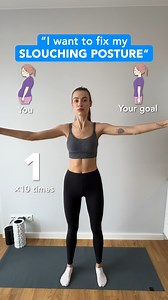 Stand tall and feel great! 🌟 Try these four simple exercises designed to correct your slouching posture. Save this video and incorporate these moves into your daily routine for a healthier back and a more confident stance. #posturecorrection #backexercises #posturefix #healthyspine | Dancebit - Shape Up with Dance