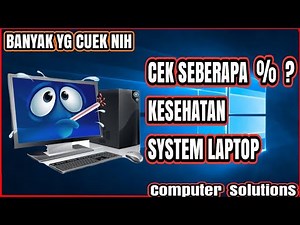 HOW TO CHECK WINDOWS 7/8/10 LAPTOP SYSTEM DAMAGE