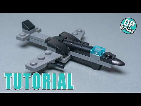 LEGO mini airplane | LEGO airplanes | simple instructions LEGO micro airplane building