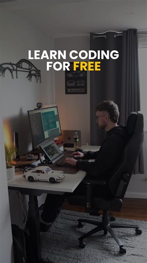Free websites to help you learn to code! Even though I’m on holiday and relaxing, I’ve had a lot less time to actually edit any content as I’ve been exploring the local area 🤣 Hope these websites help you :) - JB #softwareengineer #coding #programming #learntocode