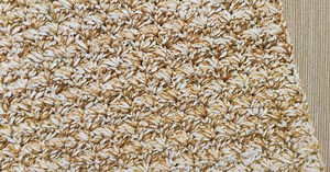 Super Easy Textured Crochet Blanket