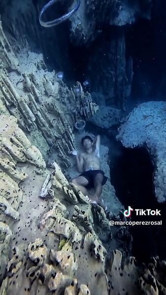 Exploring Underwater Caves: A Swimmer's Adventure