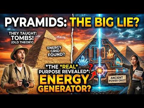 The Real Purpose of the Pyramids Is NOT What They Taught You