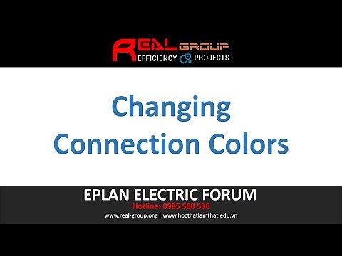 Changing Connection Colors | EPLAN Education
