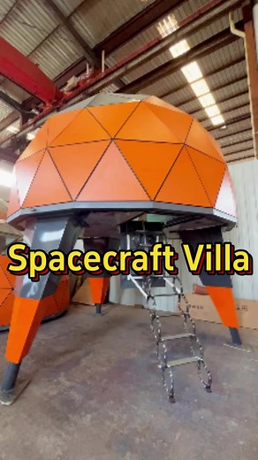 Spacecraft villa #capsule #homestay #scenic