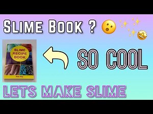 Slime books Recipe?😮Lets try it