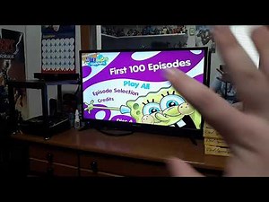 Opening/Menu Walkthrough Of Spongebob Squarepants: The First 100 Episodes Discs 3 & 4 From 2009
