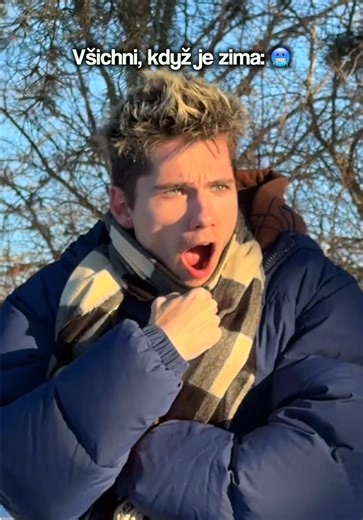 Každý má ve třídě jednoho takového! 🤣 #fyp #vtip #sketch #cold #snow