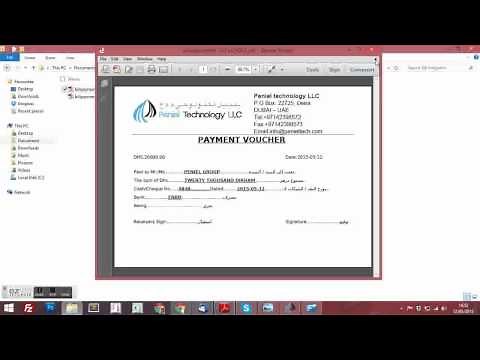 Quickbooks Payment Voucher Customization - call +971509617708 -Peniel Technology LLC