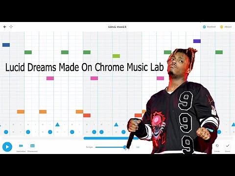 Juice WRLD - Lucid Dreams - Chrome Music Lab - (Link In Desk)