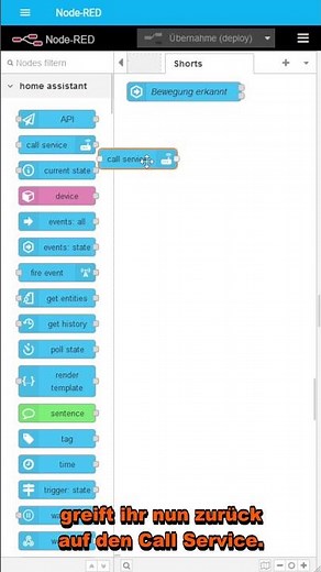 Wie schicke ich eine Nachricht an Alexa? #homeassistant #nodered
