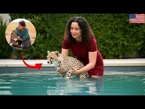 Kind family found a lost cheetah cub, decided to adopt it and then..