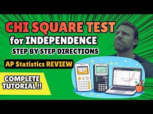 Chi-Square Test for Independence (FULL Tutorial) | AP Statistics Review