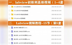 LabVIEW 视频教程 初级到高级 基础培训 实例资料 视觉运动