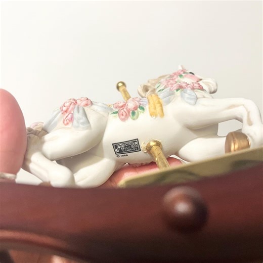 The San Francisco Music Box Company Rocking Horse Christmas Music Box Merry Christmas Rocking Horse Music Box Heavy Quality Music Box - Etsy