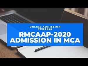 How to Apply in RMCAAP 2020 | MCA Admission in Rajasthan | Online Procedure