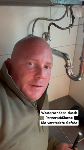1.4K views · 679 reactions | Wasserschäden durch Panzerschläuche! Die...