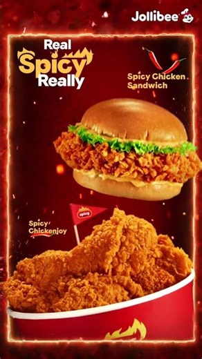 Jollibee's Real Spicy, Really Tasty