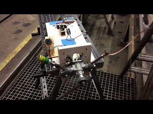 Saito FA-60T Boxer twin engine in the test bench