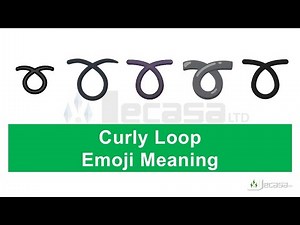 Curly Loop Emoji ➰ Meaning | Learning Emojis