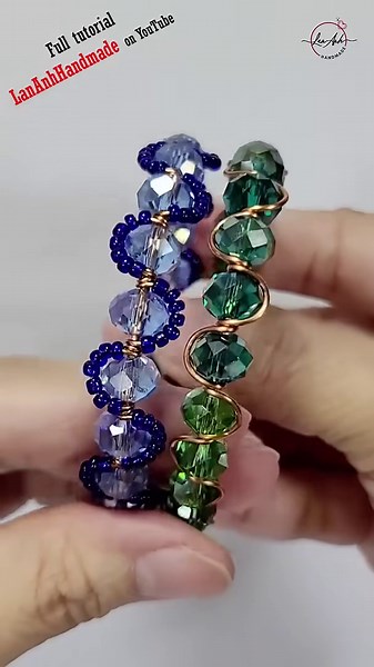 Wavy bracelets - Free tutorial video link above the title #shortsvideo #wireworks