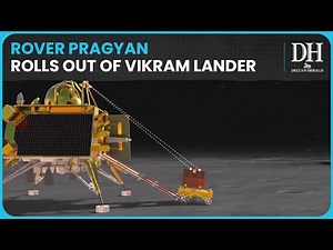 ISRO releases video of rover Pragyan rolling out | Lunar Surface Roam Update | Chandrayaan 3 Mission