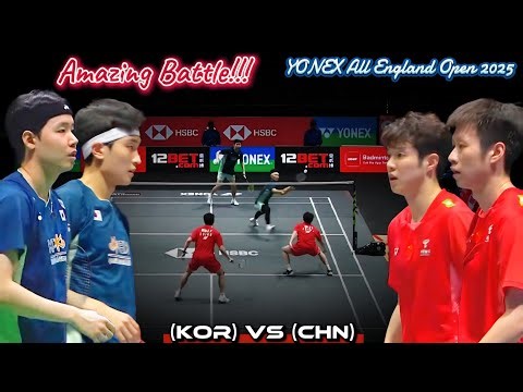 Amazing Battle!!! "Kim Wonho/Seo Seungjae" square off against "He/Ren" | SF Badminton YAE25