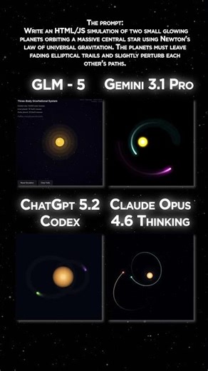 AI Comparison: Orbital Mechanics Edition #coding #programming #python #javascript