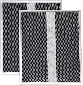 Broan-NuTone BPSF36 Charcoal Replacement Filter for 36" QS and WS Series Range Hood, 2 Count (Pack of 1)