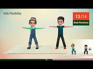 Kids Gymnastics: Strength & Flexibility (20 Min)