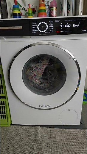 Live - Bosch Series 8 washing machine Demo, WGB256A9NL #bosch #washingmachine #laundry #frontloader