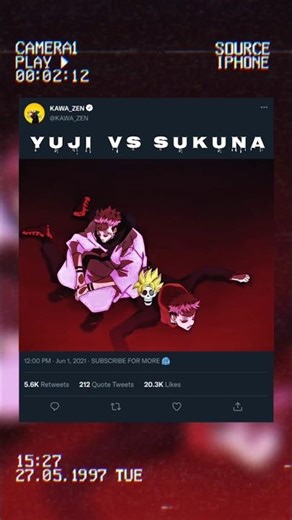 Itadori Yuuji comes back to life | Sukuna vs Itadori #jjk #jujutsukaisen #viral #trending #edit