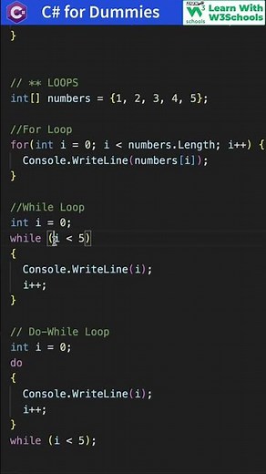 C# for Dummies: 15 C# While Loop Tutorial? #csharp #csharptutorial #csharpprogramming