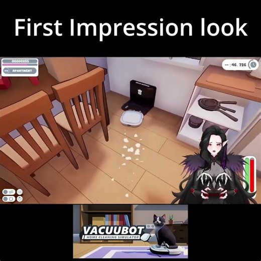 Quick First Impressions: VacuuBot: Home Cleaning Simulator