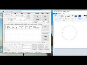 Auto Click by Angle and Radius with Move Mouse and Left Click