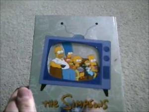 Unboxing of the Complete 1st Season of the Simpsons DVD Boxset