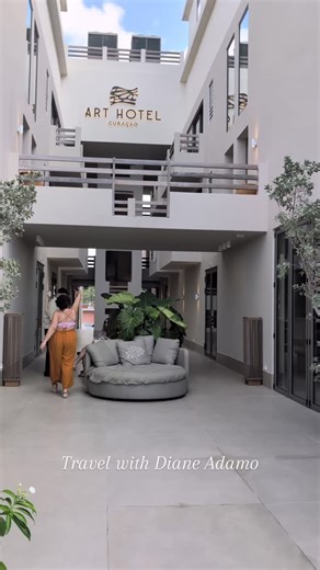 Discovering the Art Hotel, Curaçao 🇨🇼 Just checked out the Art Hotel in the heart of Willemstad — and wow, this place is a masterpiece itself! 🎨✨ Every corner bursts with color, local creativity, and Caribbean soul. From the vibrant murals to the ocean views, it’s like staying inside a living gallery. Morning coffee with pastel-colored buildings, afternoons exploring Punda’s street art, and sunsets that look like they were painted just for you 🌅💛 If you love art, culture, and island vibes, 