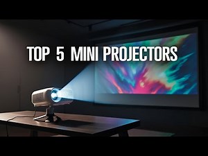 Top 5 Best Mini Projector of 2026 | Best Mini Projectors for Movies & Gaming!